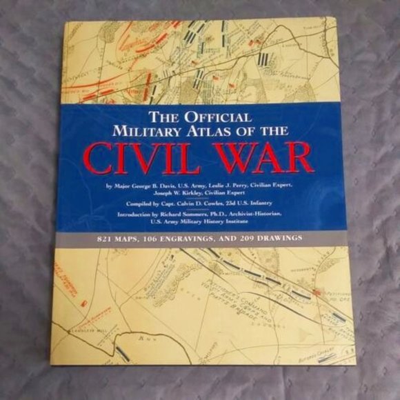 The Official Military Atlas of the Civil War by George B. Davis, Hardcover - Picture 1 of 11